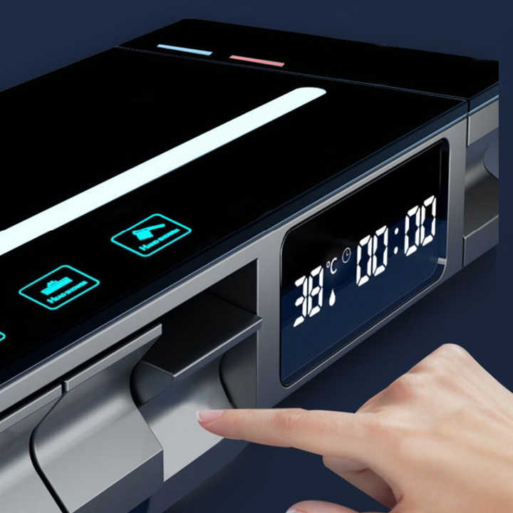 Akıllı Duş Paneli – LED Işıklı, Termostatik, Dijital Göstergeli Ultra Lüks Sistem