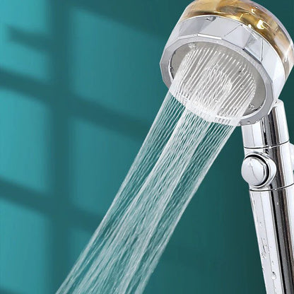 Turbo Basınçlı Pervaneli Duş Başlığı – Filtreli, Su Tasarruflu, Kristal Tasarım